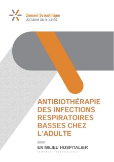 Antibiothérapie des infections respiratoires basses chez l'adulte en milieu hospitalier (hormis tuberculose) (2020)
