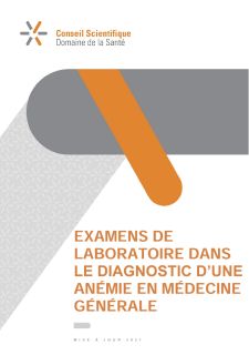 Examens de laboratoire dans le diagnostic d'une anémie en médecine générale - texte long (2021)