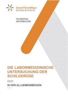 Le bilan biologique thyroïdien - version allemande pour patients (2020)
