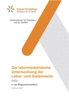 Le bilan biologique hépato-biliaire - version allemande pour les patients et leur entourage (2026)